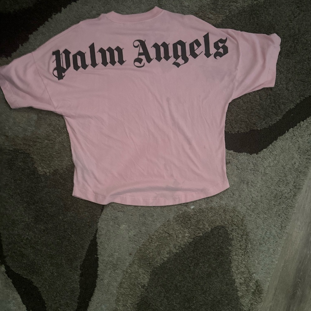Palm Angels Light Pink Oversized Tee